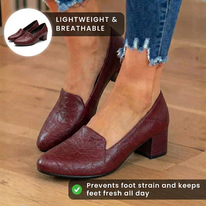 Classic Orthopedic Flats with Timeless Style