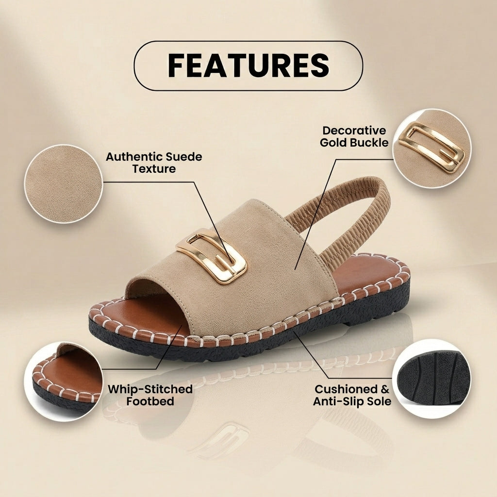 Vintage Inspired Orthopedic Sandals