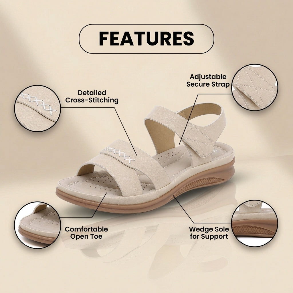 Classic Orthopedic Sandals with Timeless Style