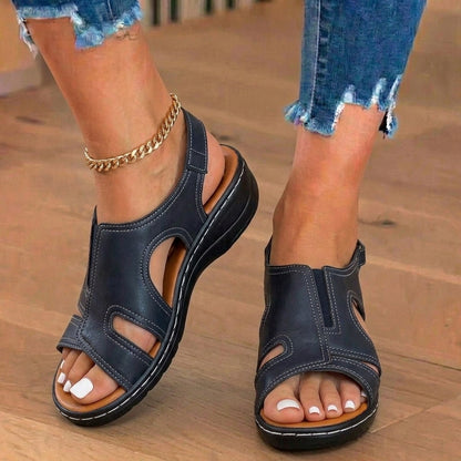 Classic Orthopedic Sandals with Timeless Style