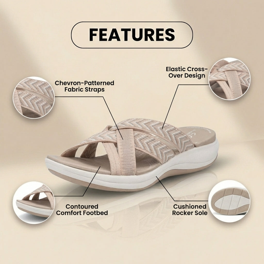 Chic Orthopedic Slippers with Unique Design