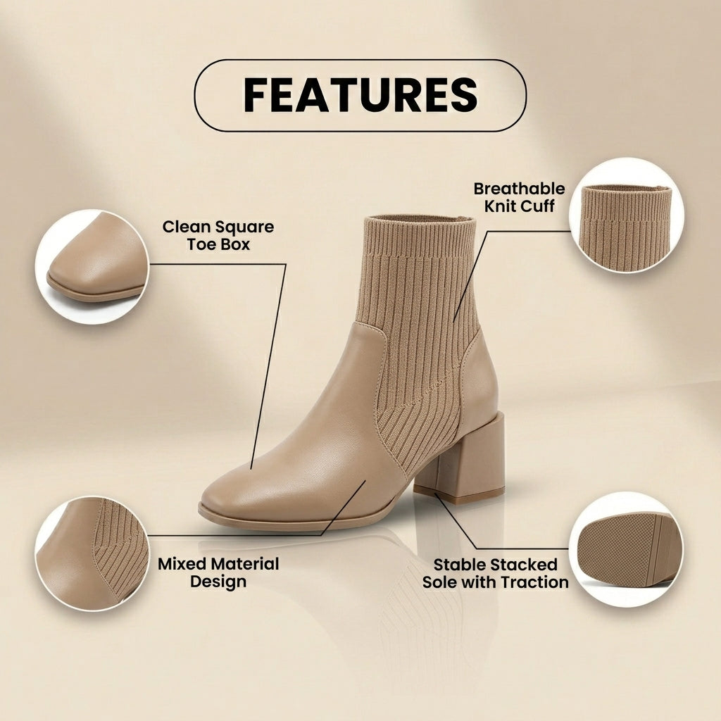 Chic Orthopedic Boots with Unique Design