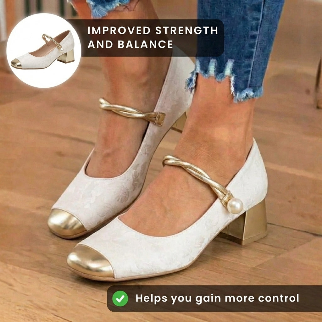 Classic Orthopedic Heels with Timeless Style