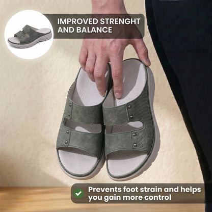 Classic Orthopedic Slippers with Timeless Style