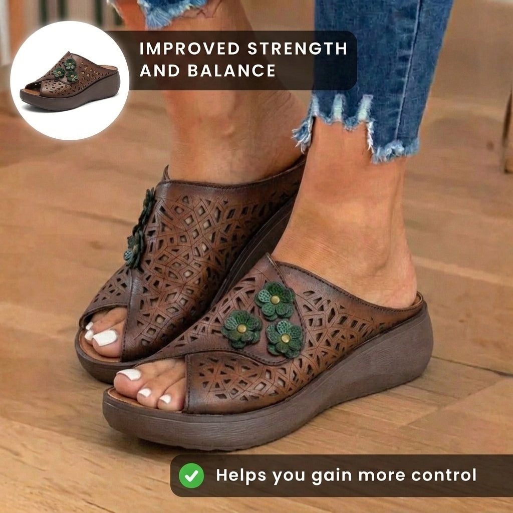 Vintage Inspired Orthopedic Sandals