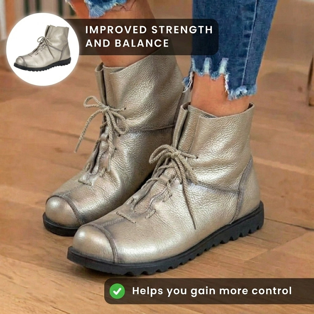 Vintage Inspired Orthopedic Boots