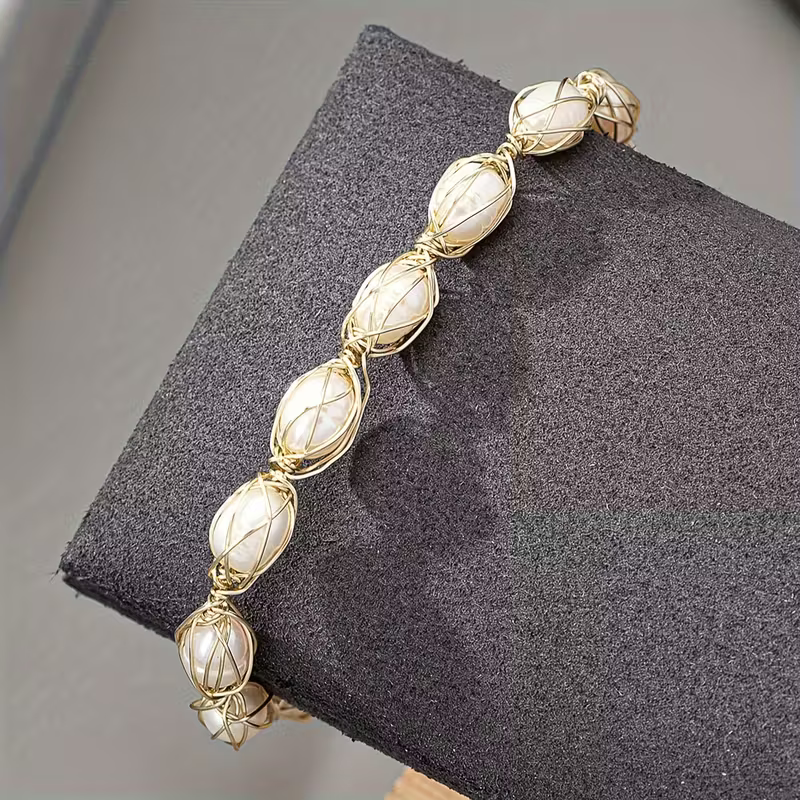 Czarujący Perłowy Biżuteria na każdą okazję