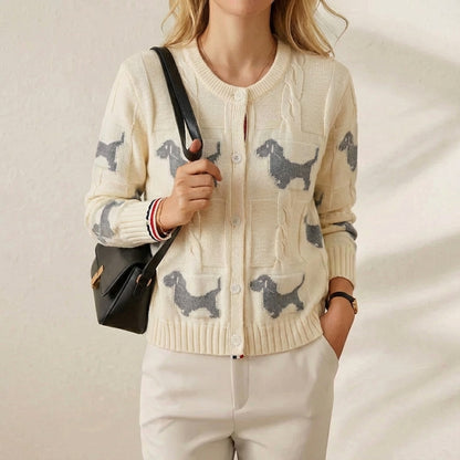 Beige White