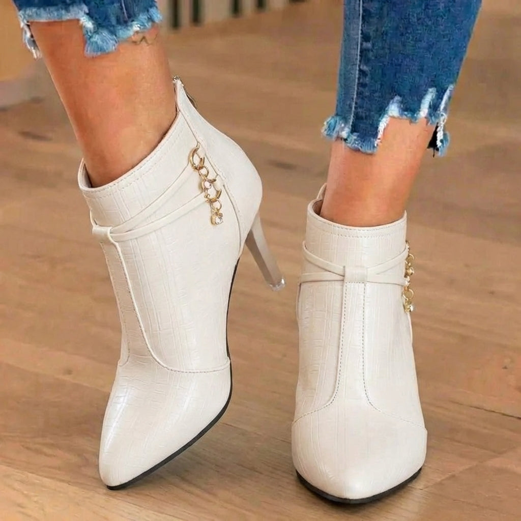 Beige White